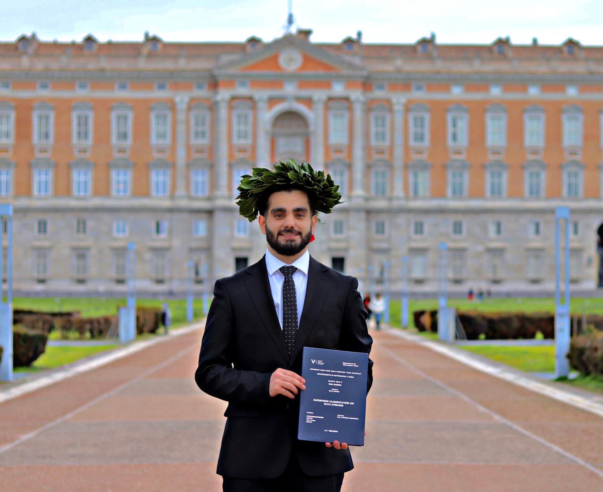 University graduation — M.Sc. Data Science thesis defense